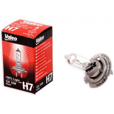 Галогеновая лампа Valeo H7 + 50% Light 32519
